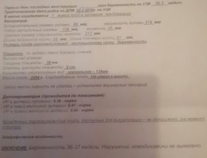 Большой срок беременности по узи