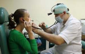 Катетеризация слуховых труб