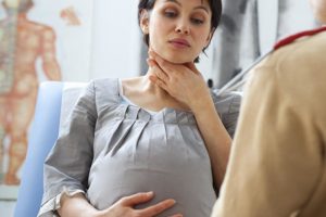Першение в горле при беременности