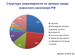 Инвалидность по зрению