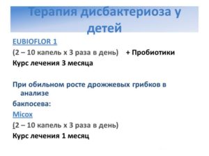 Как вылечить дисбактериоз у ребенка в 5 месяцев